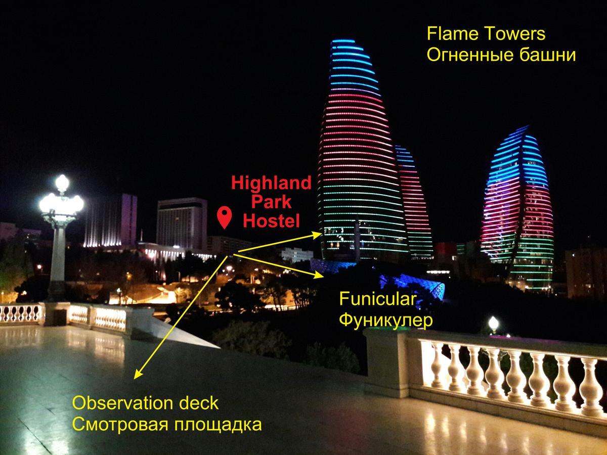 Highland Park Hostel Baku Exterior foto